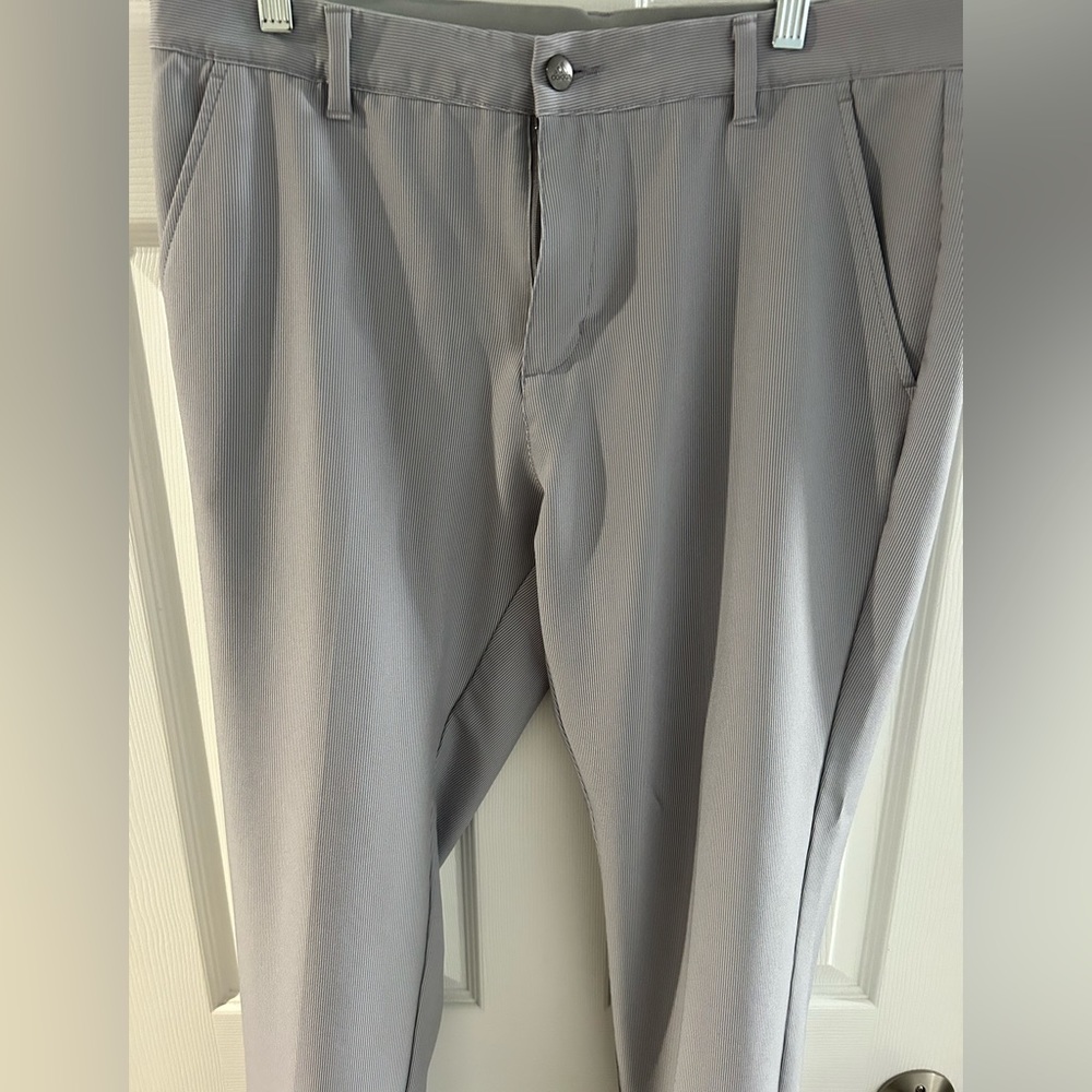 Adidas pinstripe golf pant